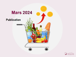 L’Indice des prix à la consommation (IPC). (Base 100 _ 2017 _ 100 أساس). Mars 2024