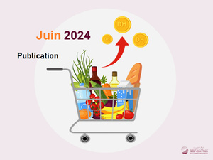 L’Indice des prix à la consommation (IPC). (Base 100 _ 2017 _ 100 أساس). Juin 2024