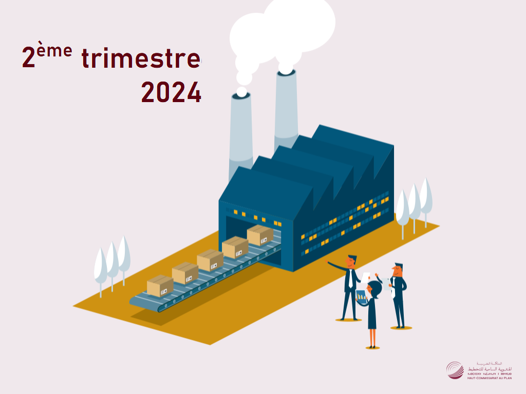 L’indice de la production industrielle, énergétique et minière (IPI), deuxième trimestre 2024