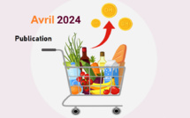 L’Indice des prix à la consommation (IPC). (Base 100 _ 2017 _ 100 أساس). Avril 2024